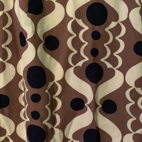 Boden A Line Mod Printed Cotton Skirt Cute! - Picture 2 of 6